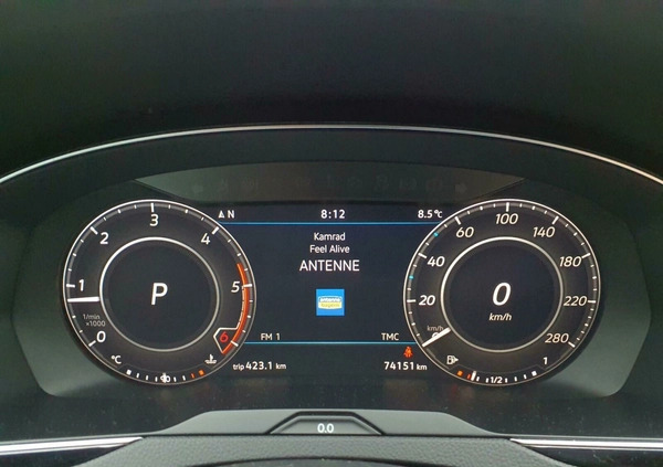 Volkswagen Arteon cena 139900 przebieg: 74151, rok produkcji 2019 z Zagórów małe 22